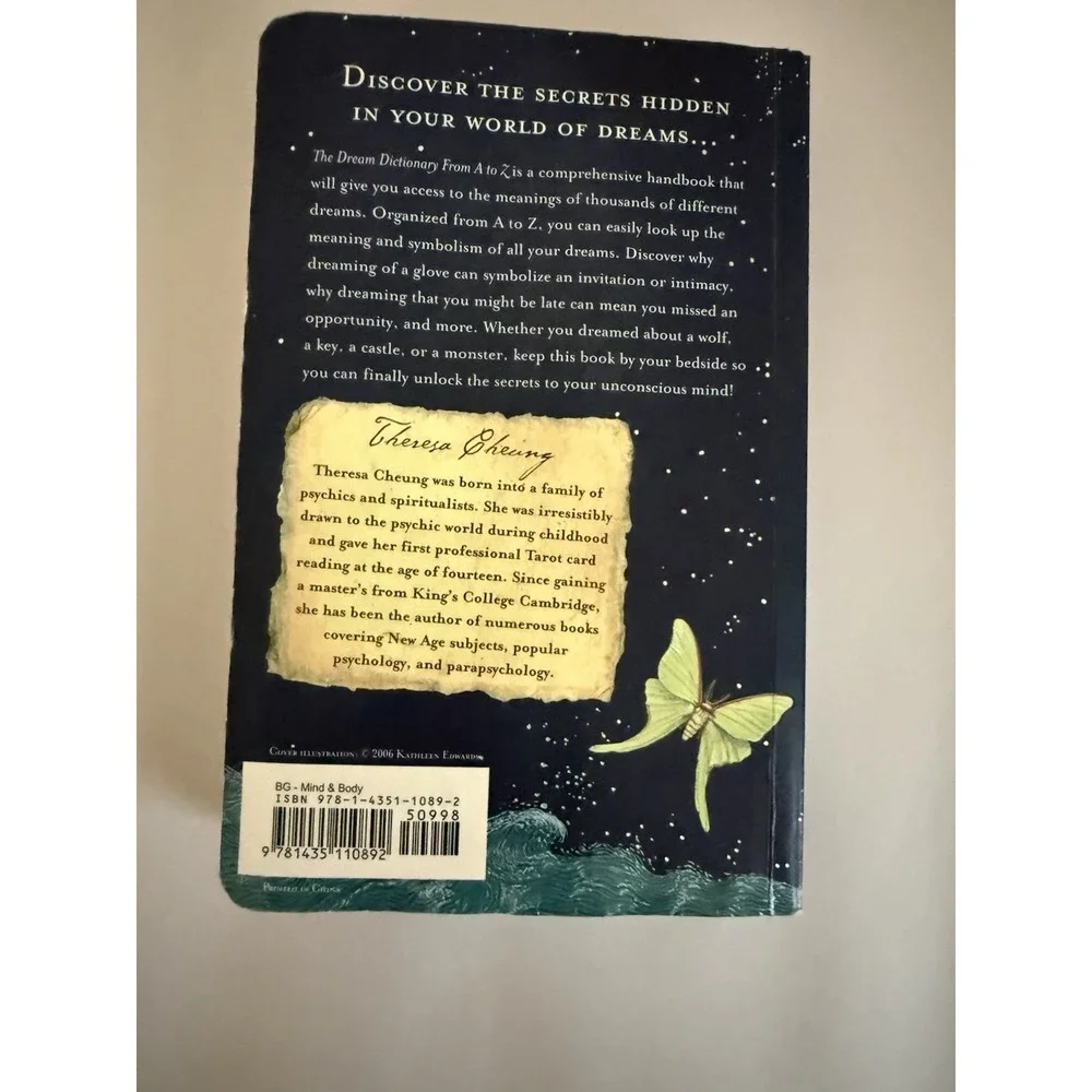 The Dream Dictionary from A to Z Theresa Cheung Paperback 2006